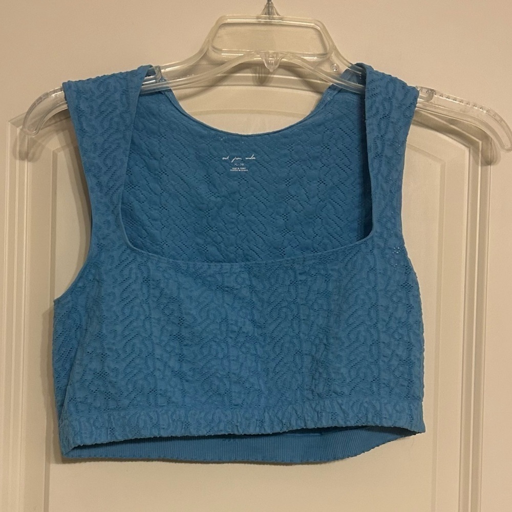 UO blue bra cropped top XL - Picture 2 of 4
